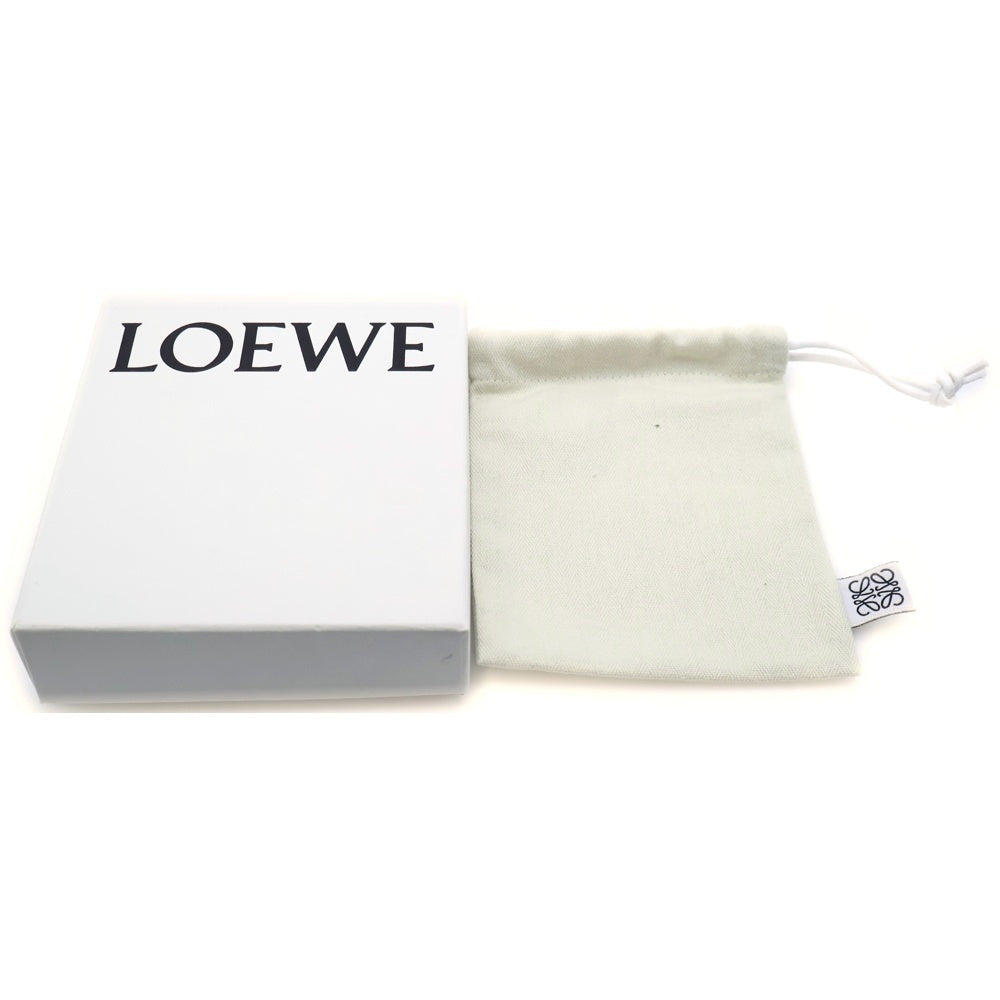 LOEWE(ロエベ) ×スナフジタ ラビット フラグメントケース カードケース コインケース シルバー金具 グリーン レザー