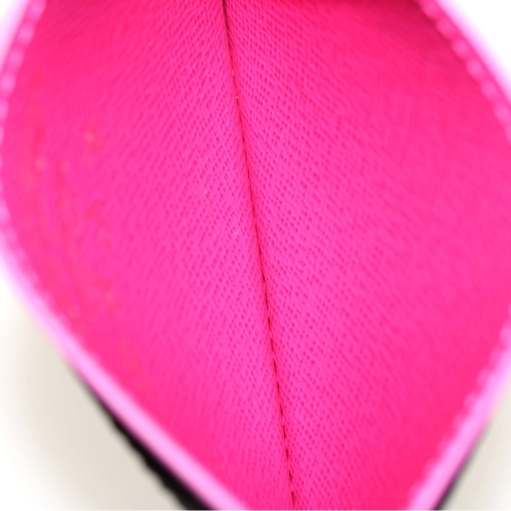 LOUIS VUITTON(ルイヴィトン) ×TM モノグラム ポルトカルト・サーンプル カードケース 名刺入れ ブラウン×ピンク PVC M13439