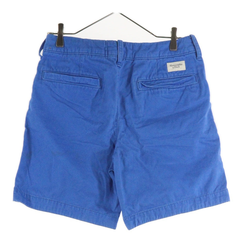 NO BRAND(ノーブランド) ボタンフライショートパンツ ショーツ ハーフパンツ ブルー
