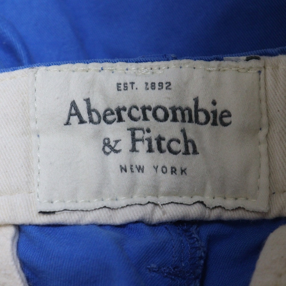 NO BRAND(ノーブランド) ボタンフライショートパンツ ショーツ ハーフパンツ ブルー