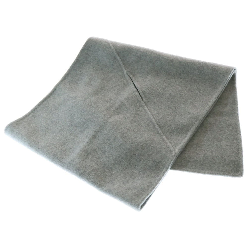 NO BRAND(ノーブランド) ウール マフラー ストール グレー