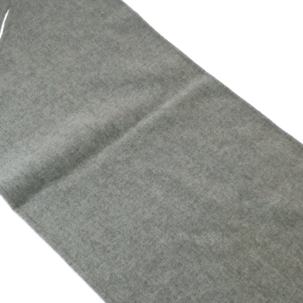 NO BRAND(ノーブランド) ウール マフラー ストール グレー