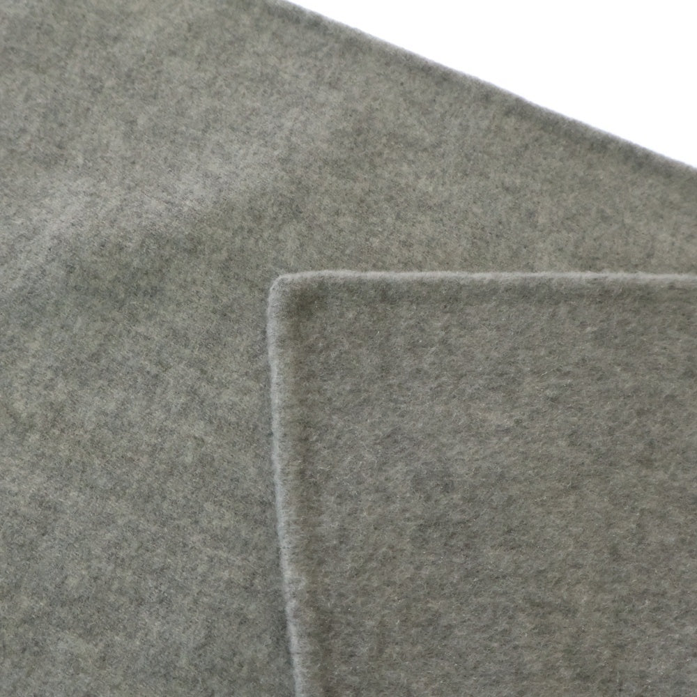 NO BRAND(ノーブランド) ウール マフラー ストール グレー