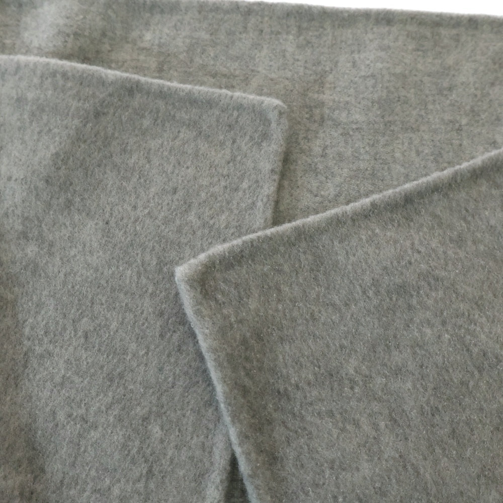 NO BRAND(ノーブランド) ウール マフラー ストール グレー