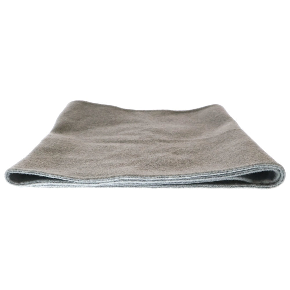 NO BRAND(ノーブランド) ウール マフラー ストール グレー