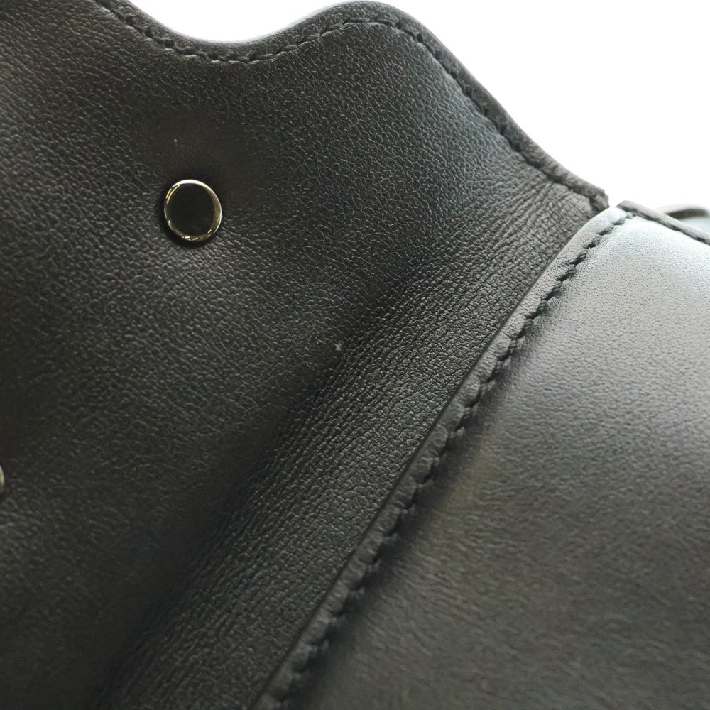 VALENTINO(ヴァレンティノ) Vロゴ ショルダーバッグ クロスボディーバッグ ミニバッグ ブラック ブラック金具 レザー