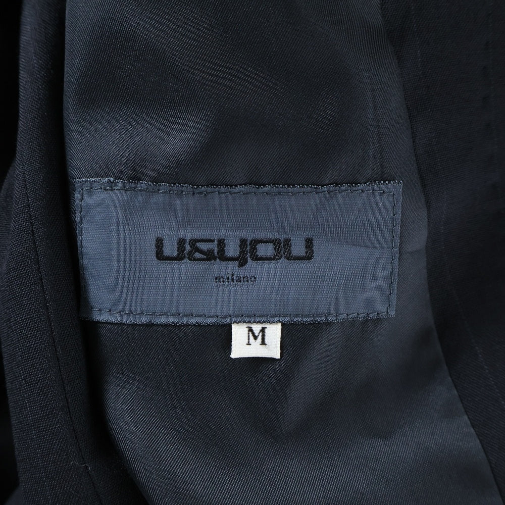 その他(ソノタ) ULTIMO TWO ONE ストライプ セットアップスーツ ジャケット スラックスパンツ ブラック