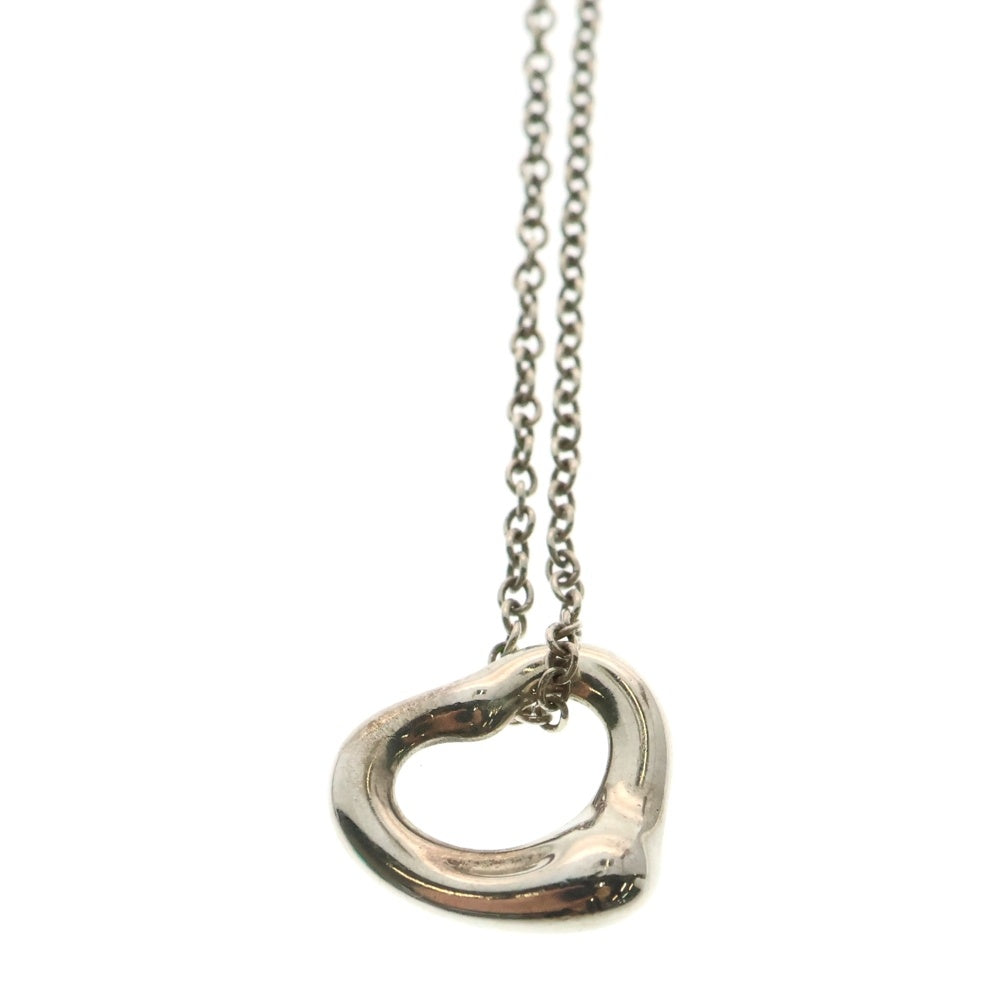 TIFFANY&Co(ティファニー) オープンハート ネックレス ペンダント シルバー SV925 2.1g
