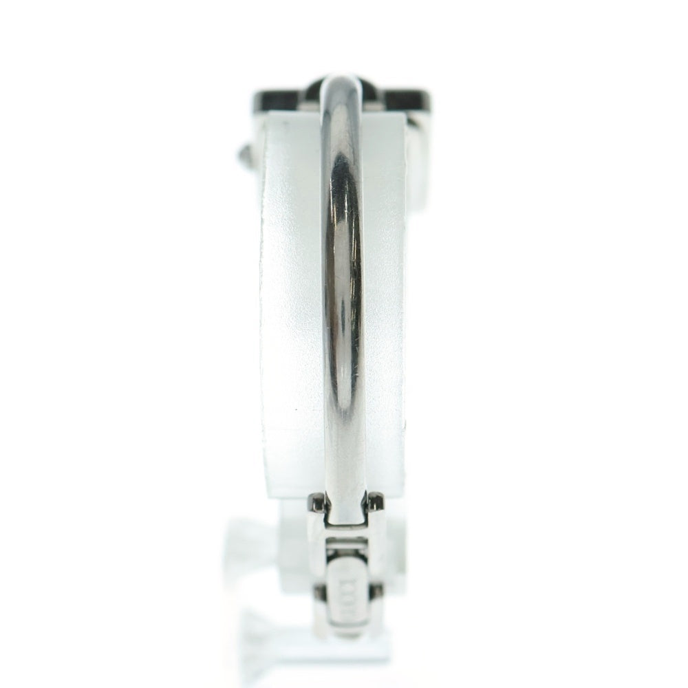 GUCCI(グッチ) ホワイト文字盤 クォーツ バングルウォッチ ステンレスウォッチ 腕時計 ホワイト/シルバー SS/QZ 1900L