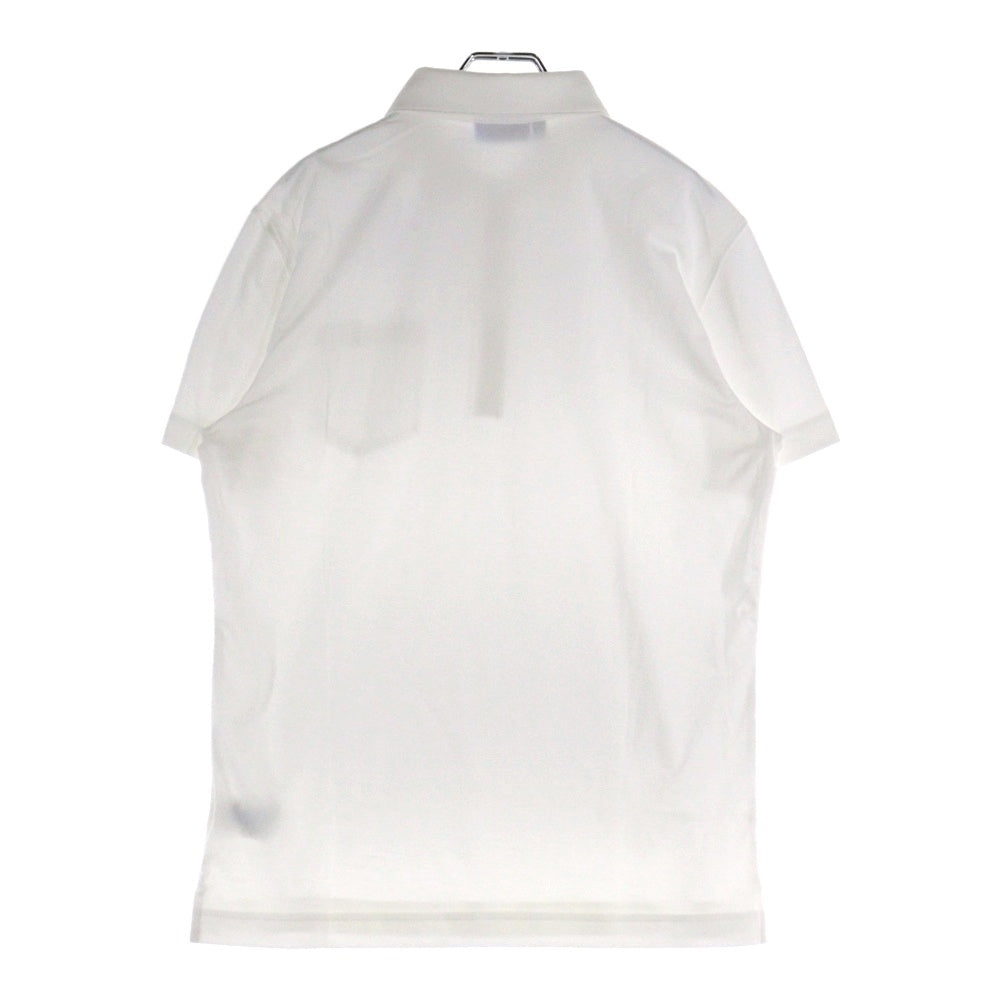 J.LINDEBERG(ジェイリンドバーグ) スリムフィット 半袖ポロシャツ ホワイト