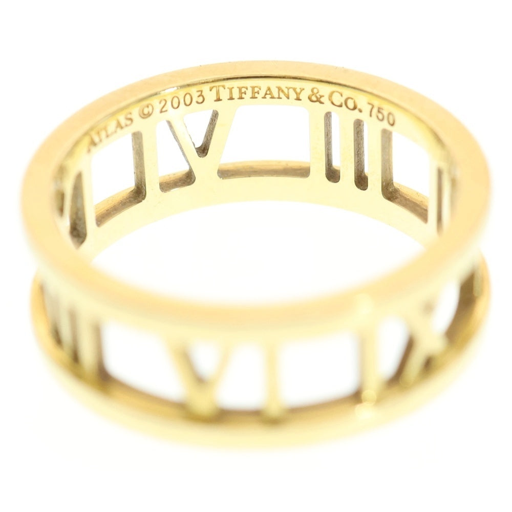 TIFFANY & Co.(ティファニー) オープンアトラスリング K18YG #13 イエローゴールド 指輪 ジュエリー アクセサリー