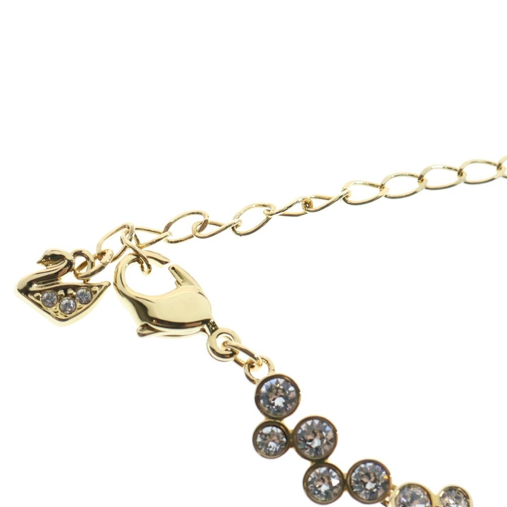 SWAROVSKI(スワロフスキー) クリスタル ラインストーン ネックレス ゴールド レディース 5159397
