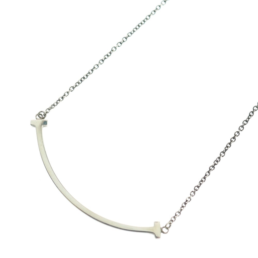 TIFFANY&Co(ティファニー) Tスマイル ペンダント チェーンネックレス シルバー