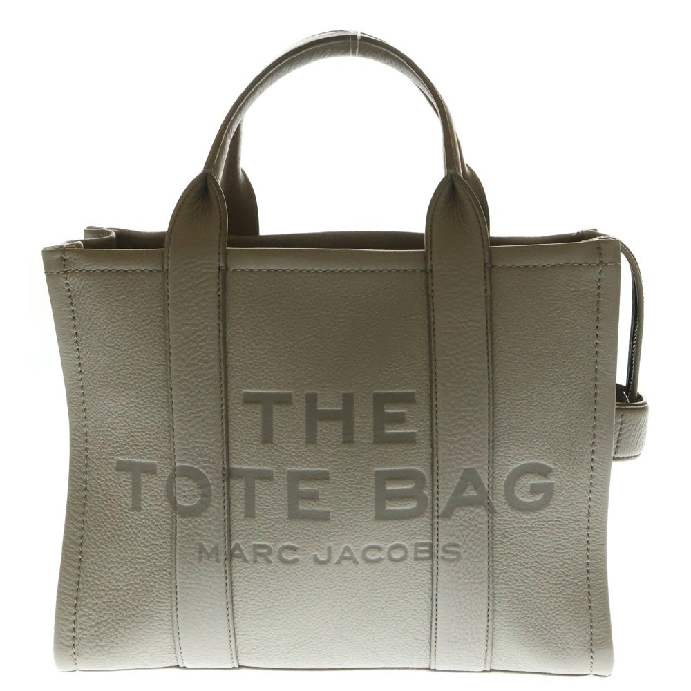 MARC BY MARC JACOBS(マーク バイ マーク ジェイコブス) THE TOTE BAG 2WAY レザーハンドバッグ ショルダーバッグ ベージュ レディース