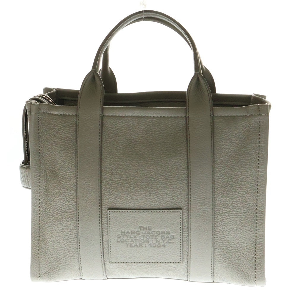 MARC BY MARC JACOBS(マーク バイ マーク ジェイコブス) THE TOTE BAG 2WAY レザーハンドバッグ ショルダーバッグ ベージュ レディース