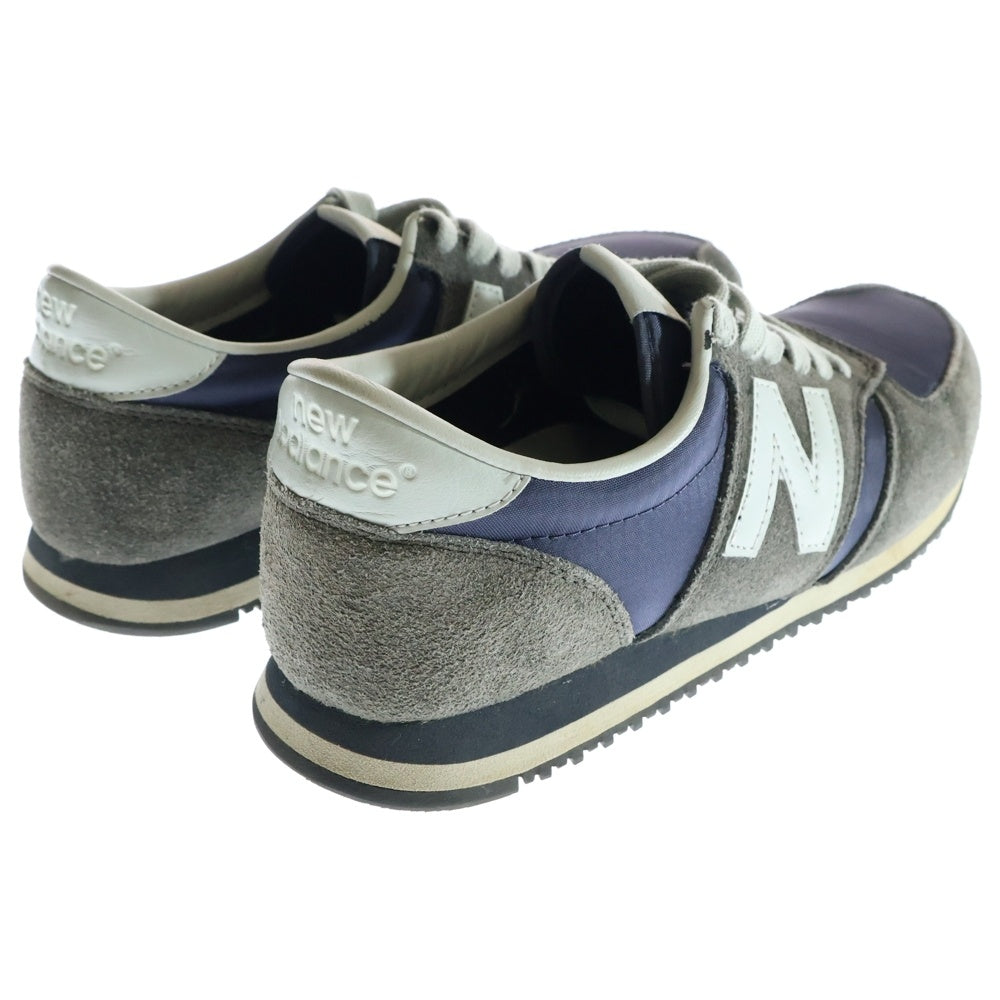 New Balance(ニューバランス) U420MAR スウェードレザー ローカットスニーカー グレー/ネイビー