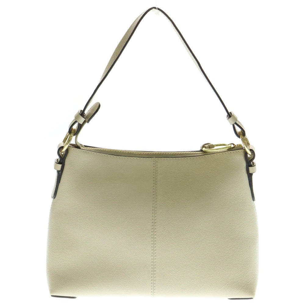 SEE BY CHLOE(シーバイクロエ) JOAN ジョアン 2WAY レザーハンドバッグ ショルダーバッグ ベージュ レディース