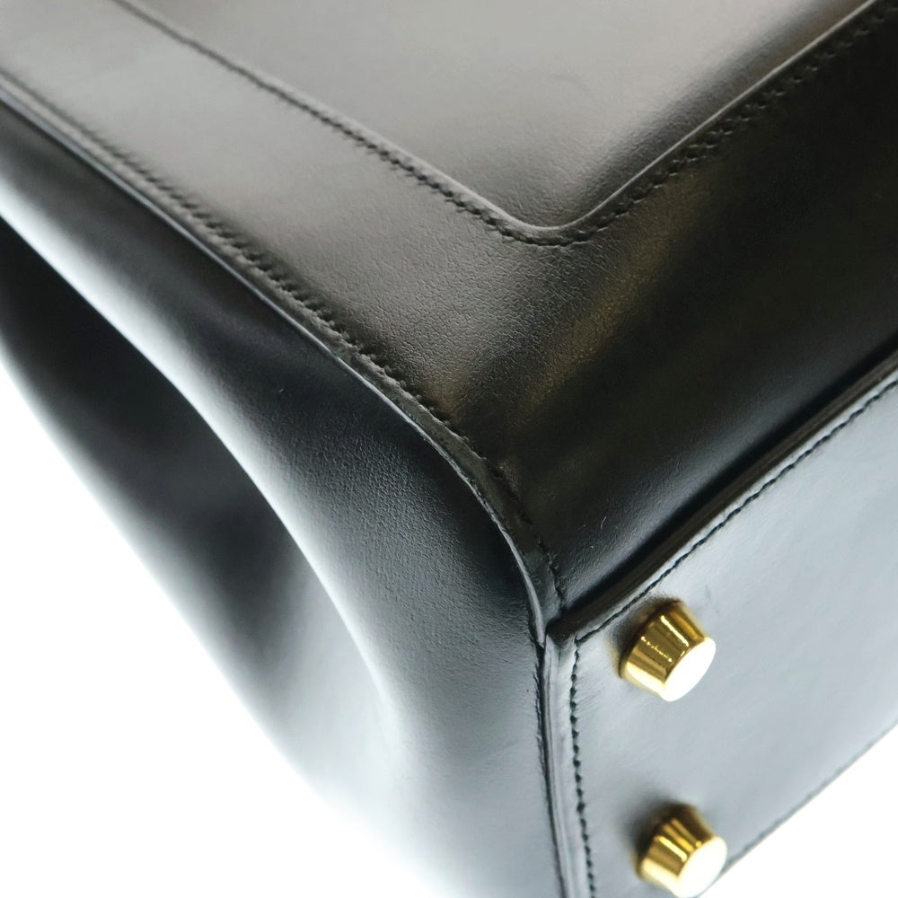 GUCCI(グッチ) ジャッキー1961 レザー 2WAY ハンド ショルダーバッグ ゴールド金具 ブラック 649016