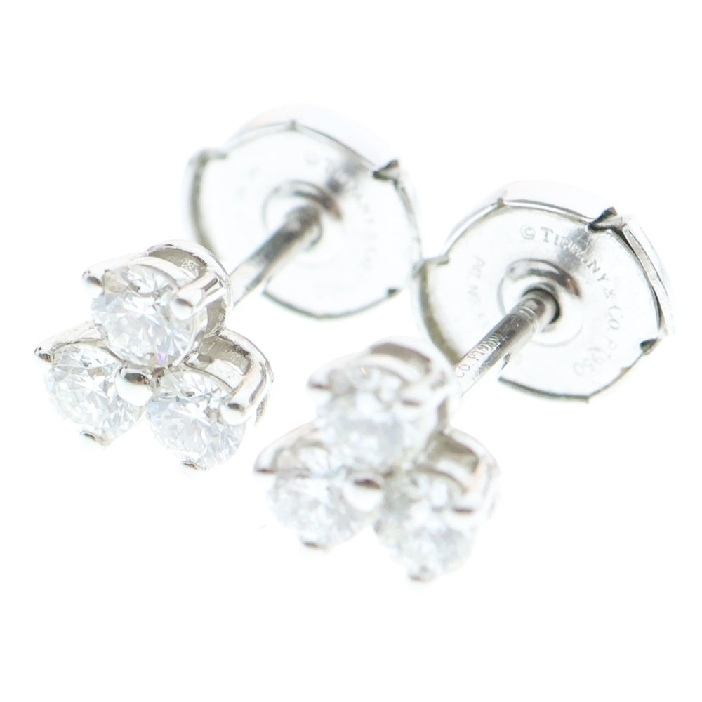 TIFFANY&Co(ティファニー) アリア ピアス イヤーアクセサリー ダイヤ シルバー金具 Pt950 3.1g