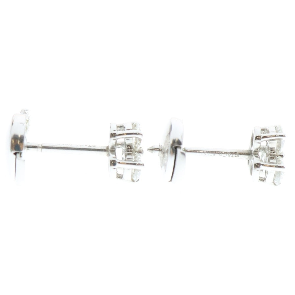 TIFFANY&Co(ティファニー) アリア ピアス イヤーアクセサリー ダイヤ シルバー金具 Pt950 3.1g