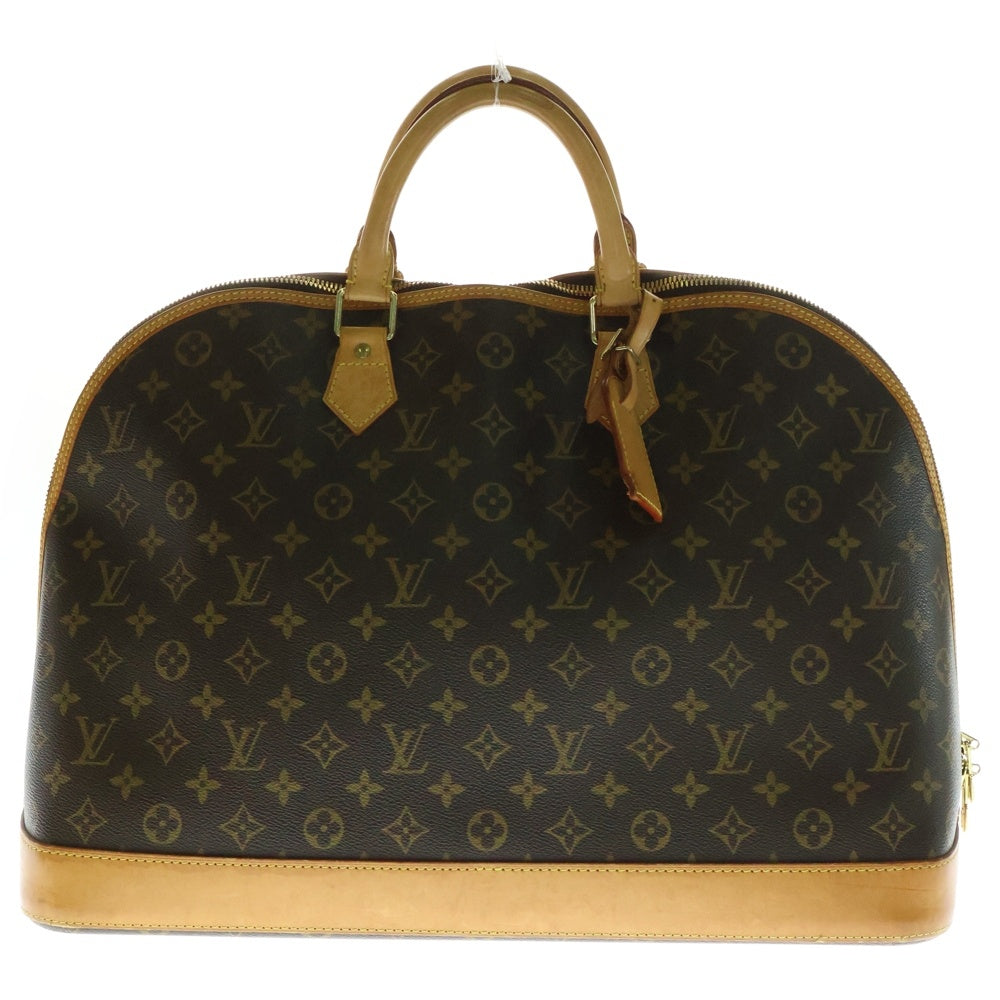 LOUIS VUITTON(ルイヴィトン) モノグラム アルマ ヴォワヤージュMM レザーボストンバッグ ハンドバッグ ブラウン M41446