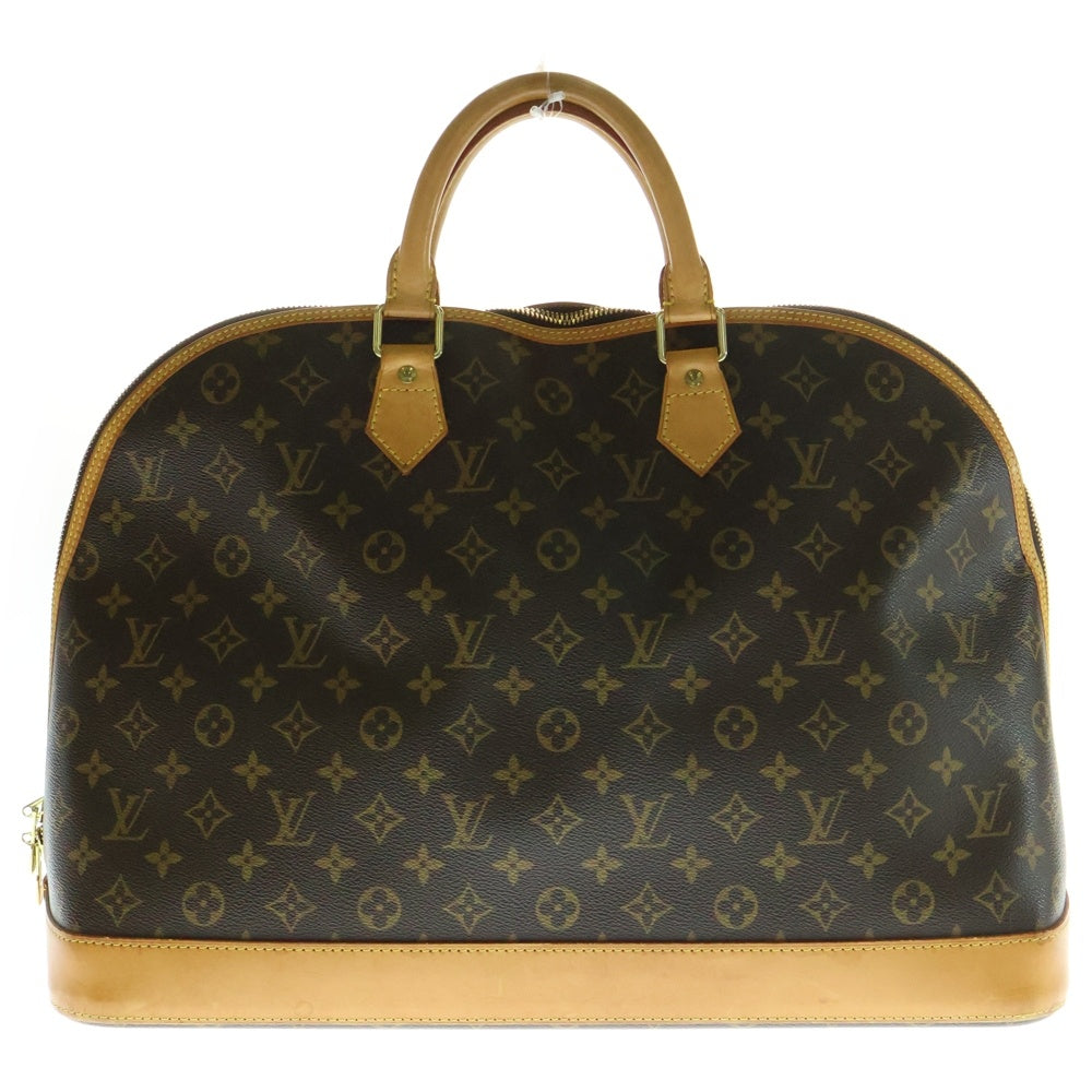 LOUIS VUITTON(ルイヴィトン) モノグラム アルマ ヴォワヤージュMM レザーボストンバッグ ハンドバッグ ブラウン M41446