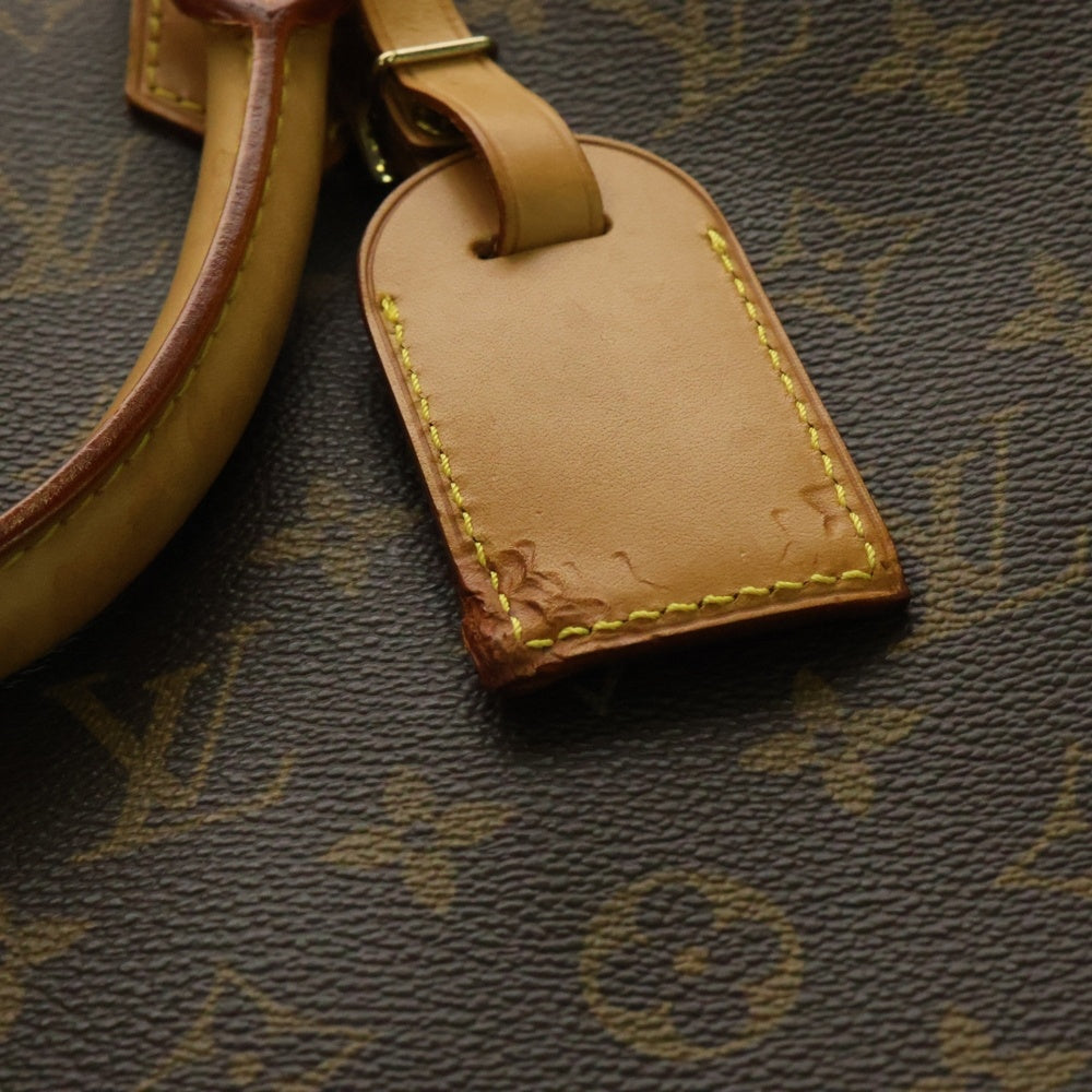 LOUIS VUITTON(ルイヴィトン) モノグラム アルマ ヴォワヤージュMM レザーボストンバッグ ハンドバッグ ブラウン M41446