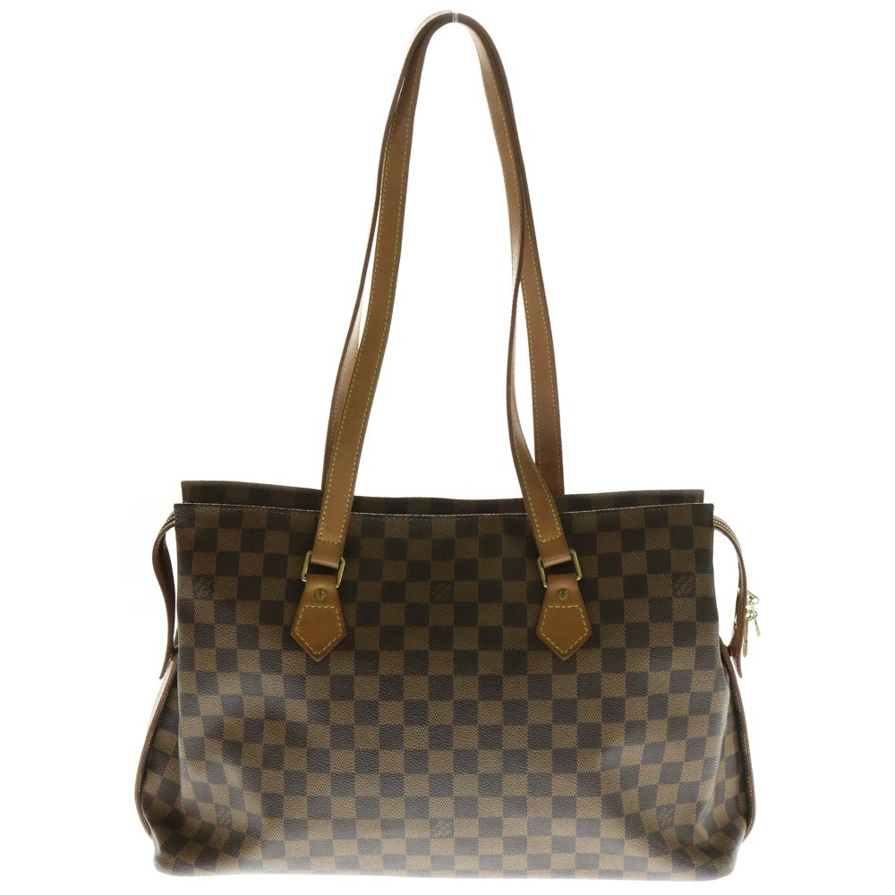 LOUIS VUITTON(ルイヴィトン) ダミエ コロンビーヌ EDITION CENTENAIRE レザートートバッグ ブラウン M99037
