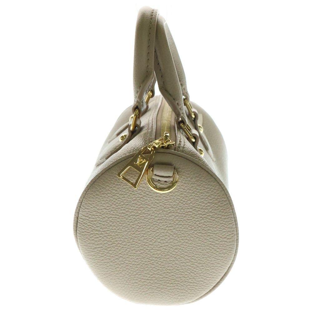 LOUIS VUITTON(ルイヴィトン) アンプラント パピヨンBB トゥルトレールクレーム 2wayハンドバッグ ショルダーバッグ ブラウン レザーRFID M46031