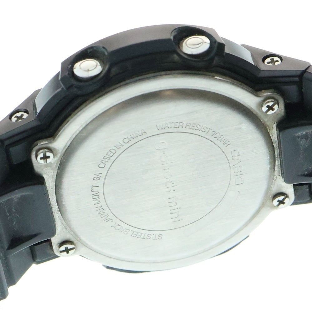 CASIO G-SHOCK(カシオ ジーショック) CASIO G-SHOCK MINI カシオ ジーショック ミニ ピンクゴールド文字盤 クォーツウォッチ 腕時計 ブラック 〇