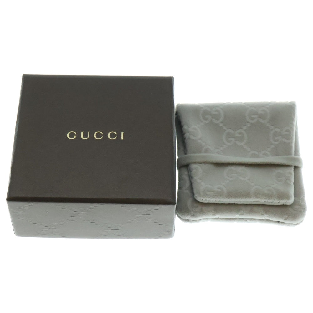 GUCCI(グッチ) ボールチェーン ハートネックレス シルバー