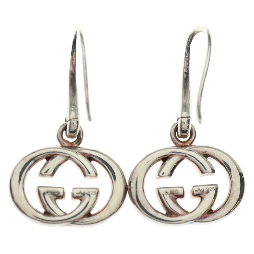 GUCCI(グッチ) インターロッキングG 両耳用ピアス シルバー レディース