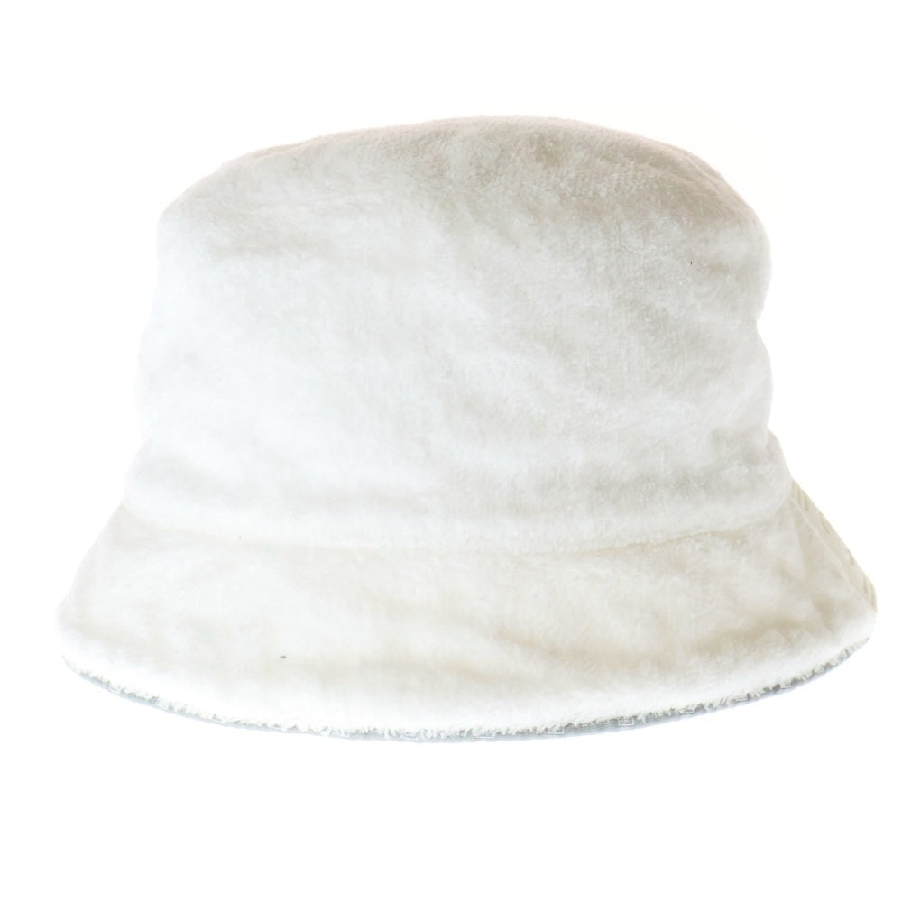 CHANEL(シャネル) ココマーク パイル地コットンバケットハット 帽子 ホワイト レディース
