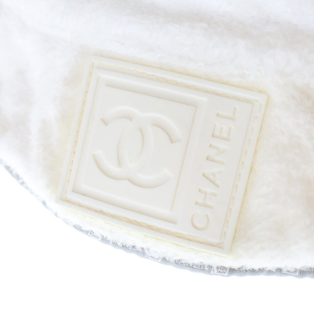 CHANEL(シャネル) ココマーク パイル地コットンバケットハット 帽子 ホワイト レディース