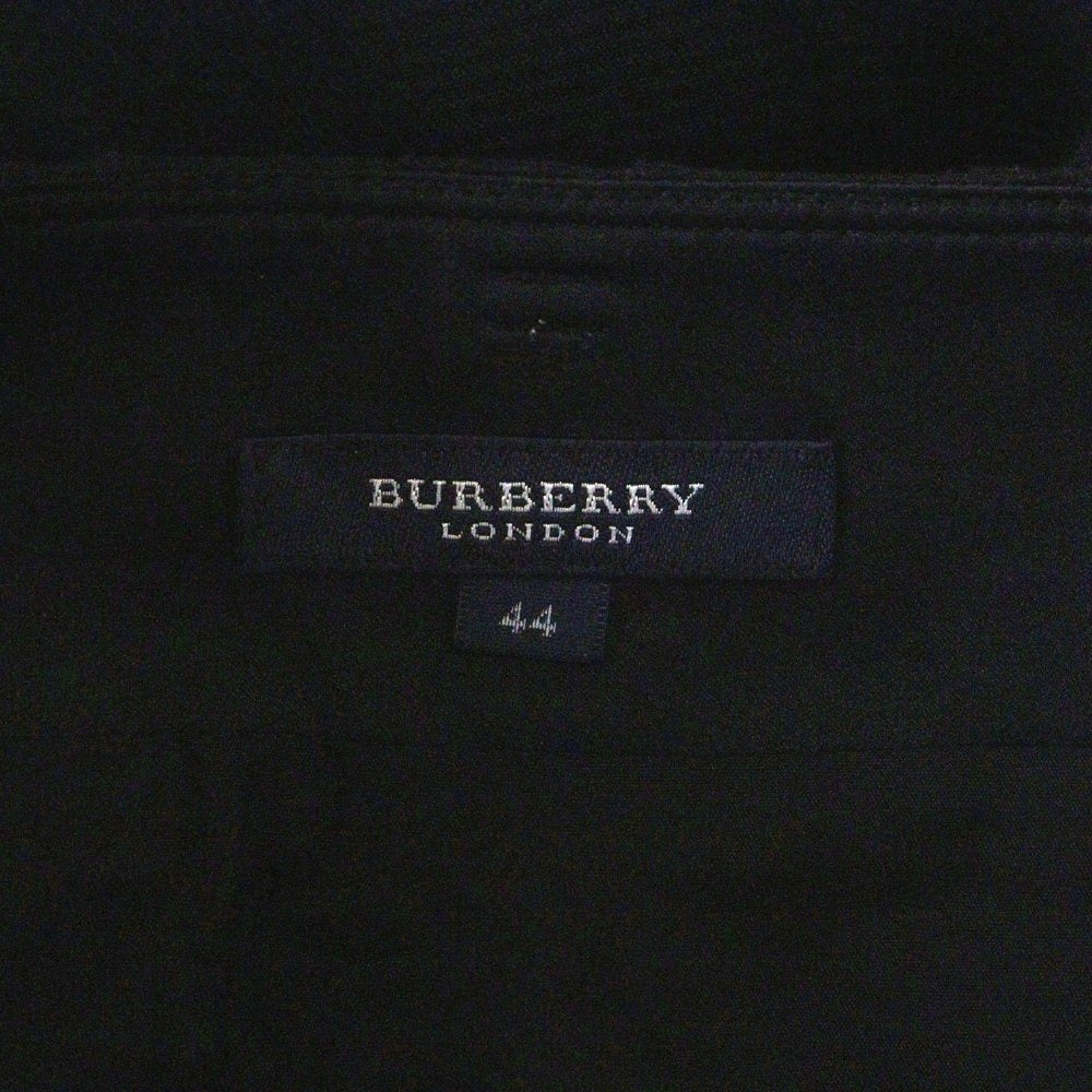 BURBERRY(バーバリー) チェック総柄 ナイロン コットン タイトミニスカート ブラック レディース B2S13-308-09