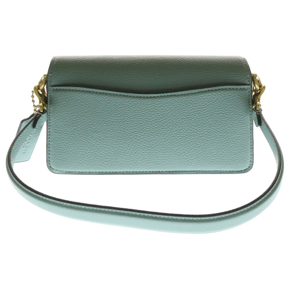 COACH(コーチ) ダビー20 ショルダーバッグ ミニバッグ ミントグリーン ゴールド金具 レザー CY201