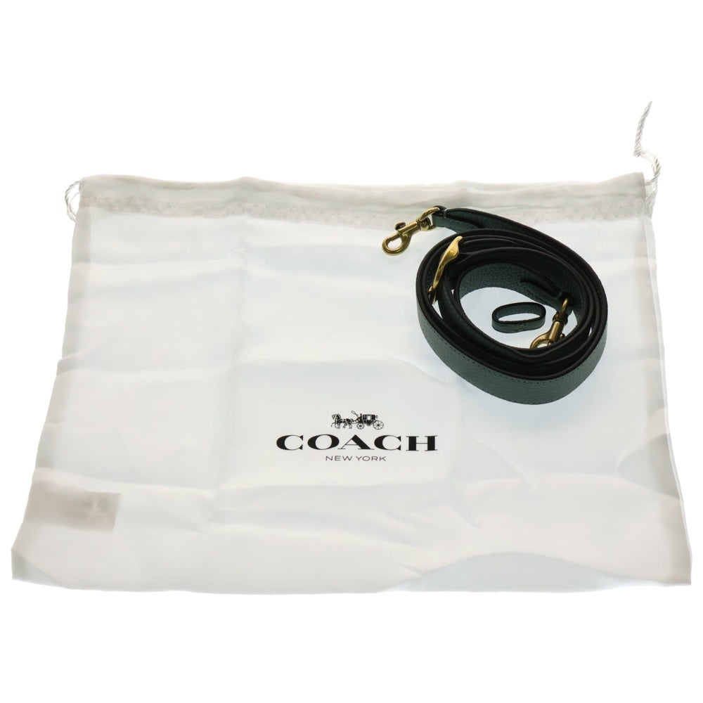 COACH(コーチ) ダビー20 ショルダーバッグ ミニバッグ ミントグリーン ゴールド金具 レザー CY201