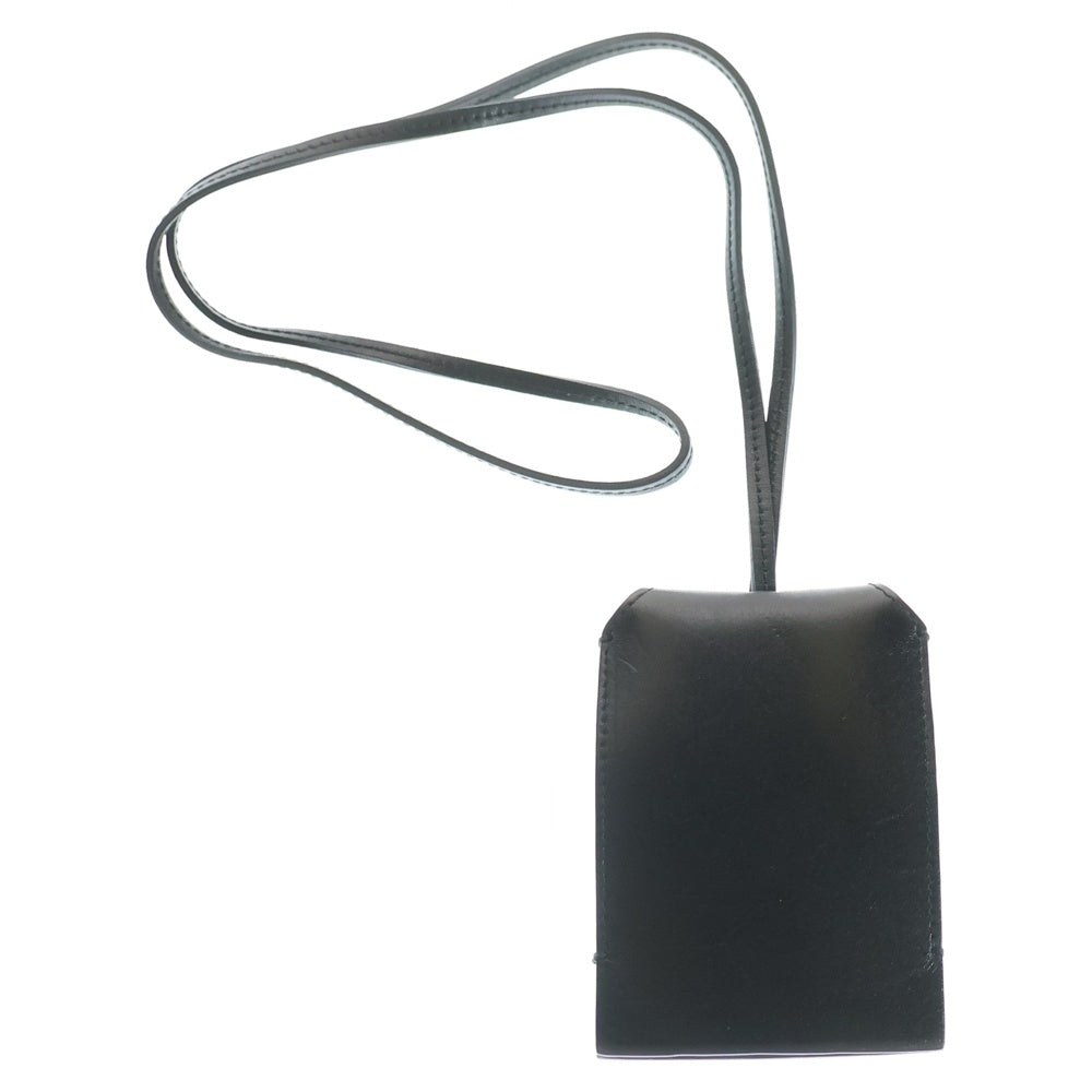 SAINT LAURENT PARIS(サンローランパリ) クロシェット キーリング キーケース ブラック レザー