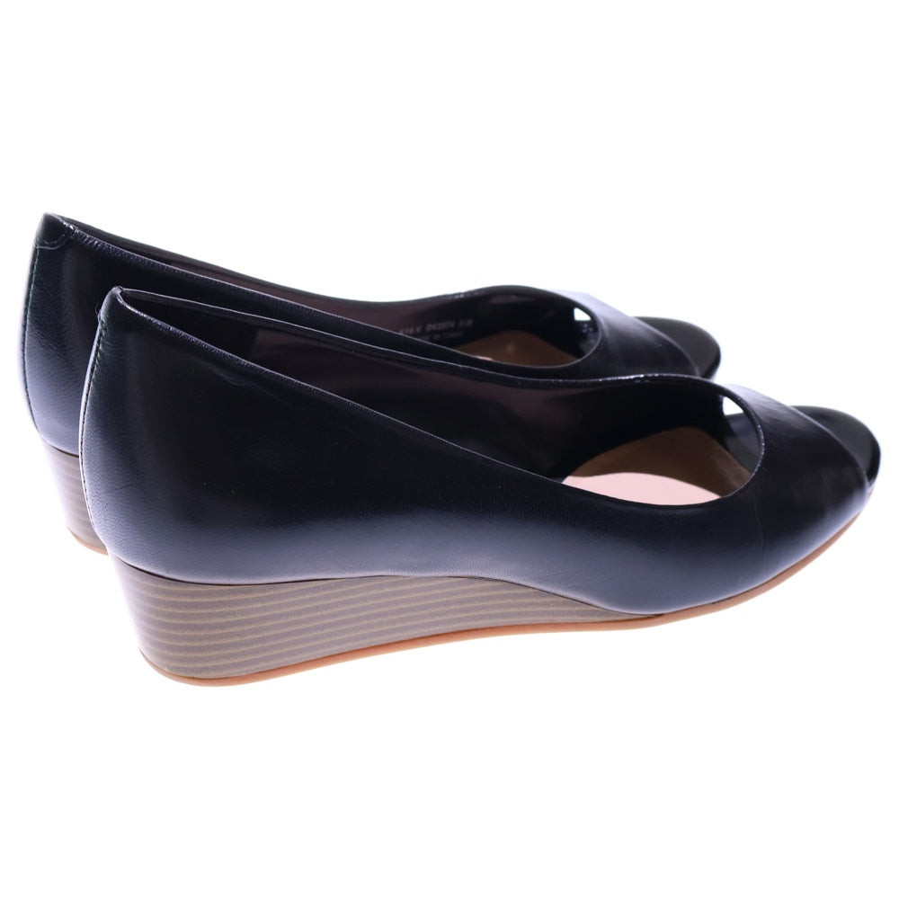COLE HAAN(コール ハーン) パンプス シューズ ブラック×ブラウン レザー レディース
