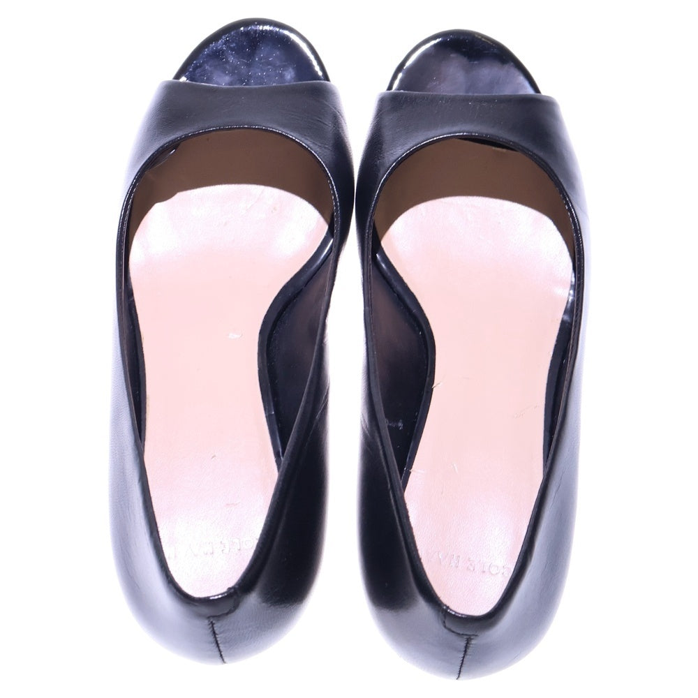 COLE HAAN(コール ハーン) パンプス シューズ ブラック×ブラウン レザー レディース