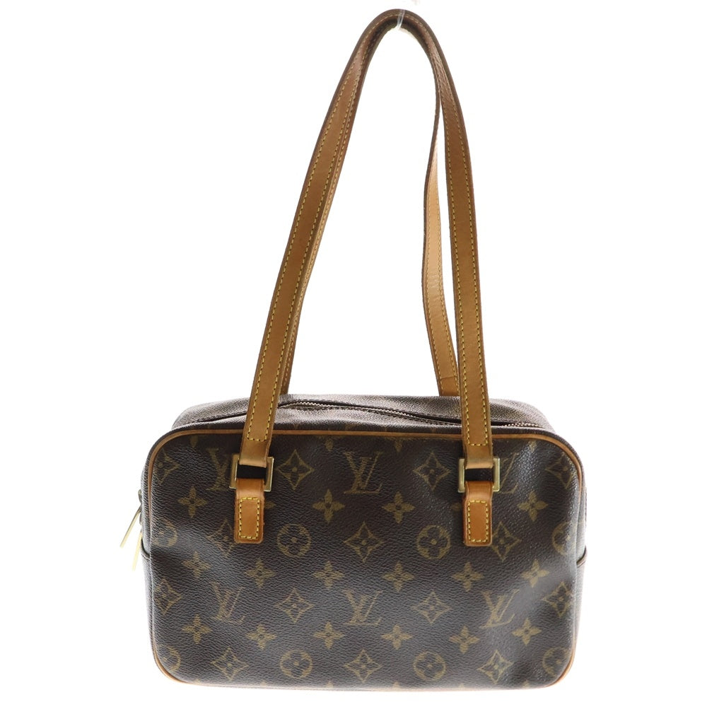 LOUIS VUITTON(ルイヴィトン) モノグラム シテGM レザートートバッグ ブラウン M51181