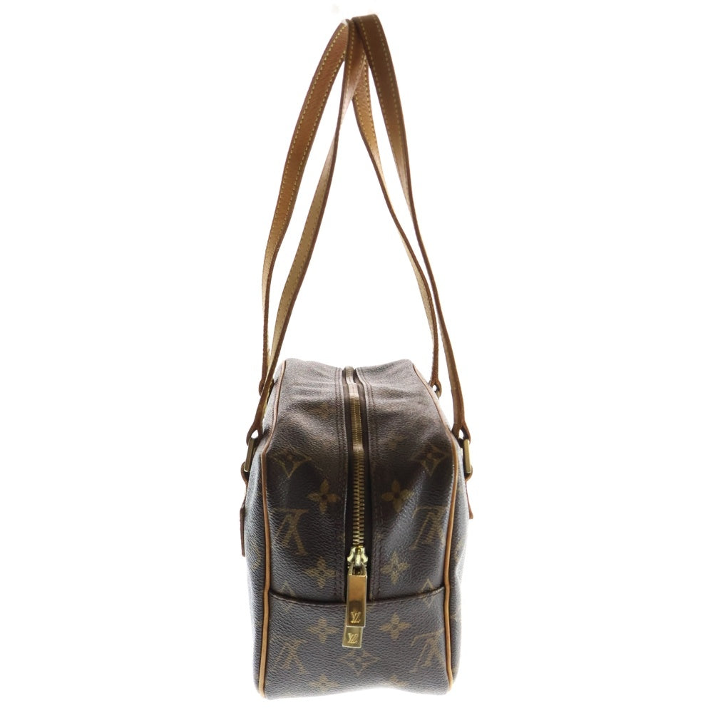 LOUIS VUITTON(ルイヴィトン) モノグラム シテGM レザートートバッグ ブラウン M51181