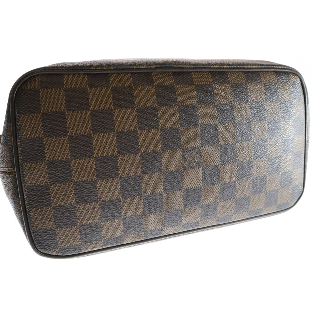 LOUIS VUITTON(ルイヴィトン) ダミエ サレヤPM レザーハンドバッグ トートバッグ ブラウン N51183
