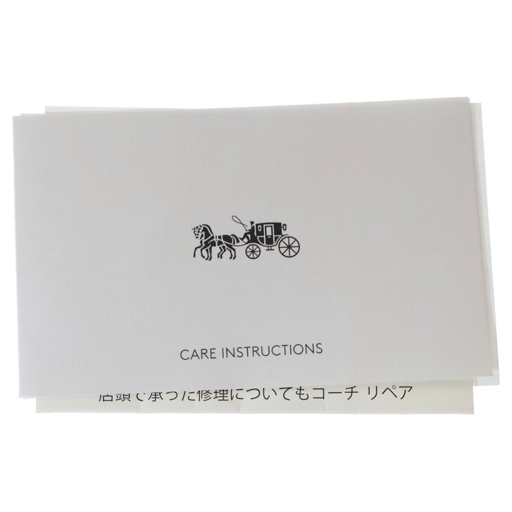 COACH(コーチ) ×Guang Yu グワンユー レザーベルトバッグ ボディバッグ ショルダーバッグ ブラック×レッド