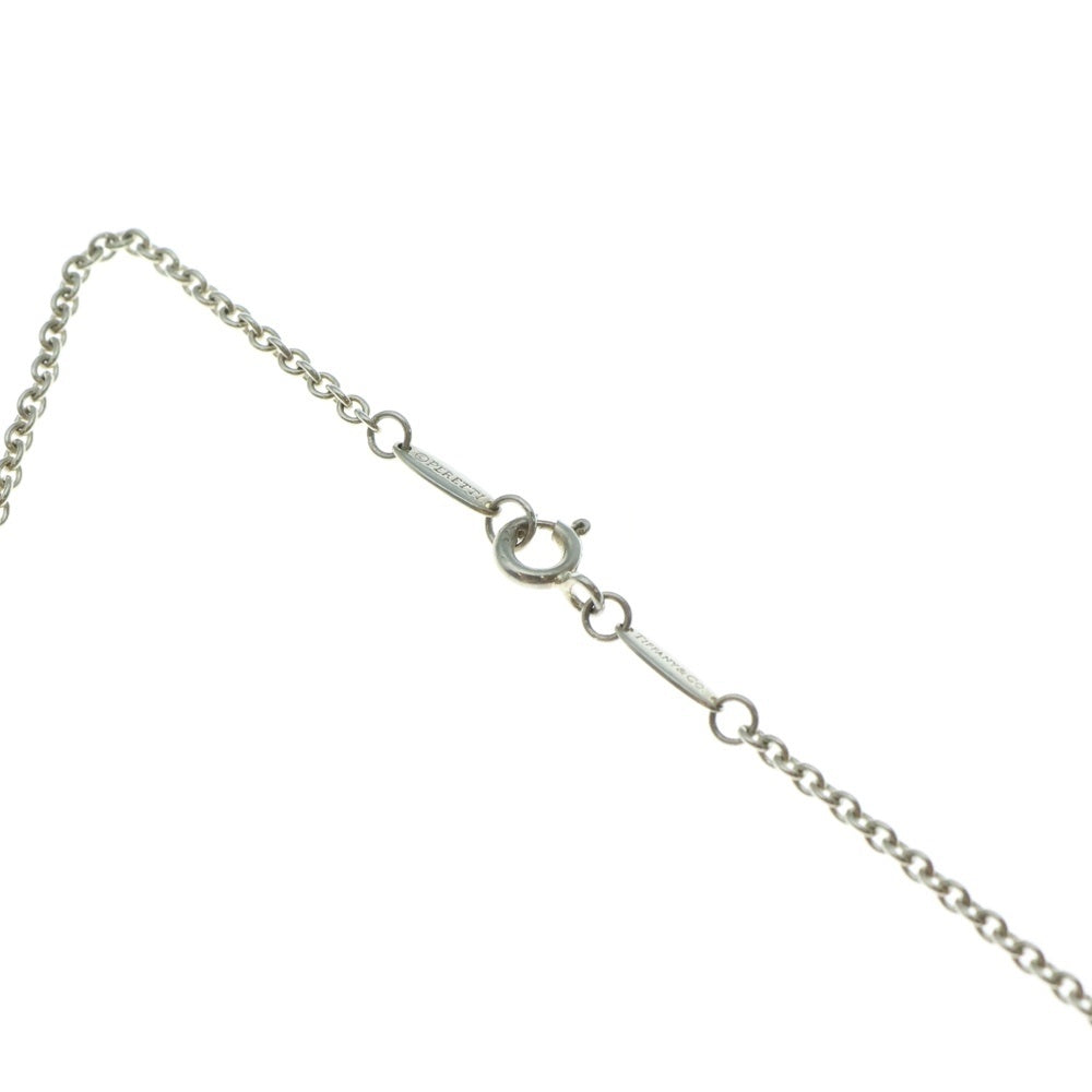 TIFFANY&Co(ティファニー) ラリアット ダブル ツインオープンハート チェーン ネックレス シルバー