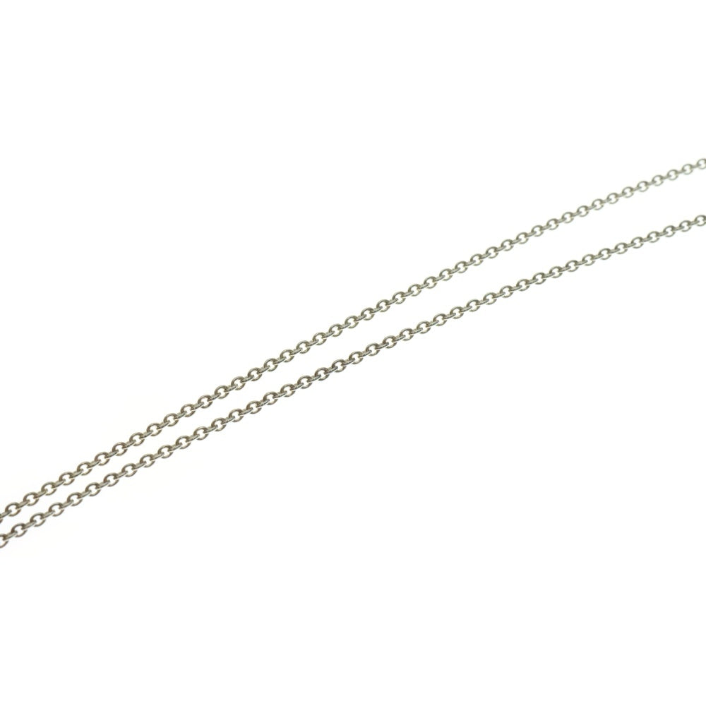 TIFFANY&Co(ティファニー) ラリアット ダブル ツインオープンハート チェーン ネックレス シルバー