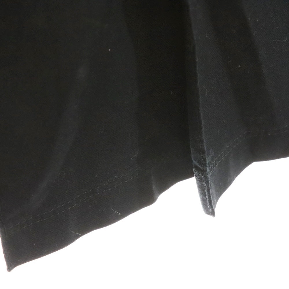 BURBERRY BLUE LABEL(バーバリーブルーレーベル) バーバリーチェック ベルト付プリーツミニスカート ブラック レディース