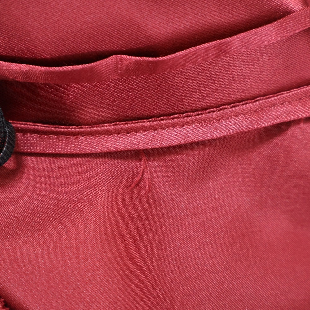 NO BRAND(ノーブランド) サテンドレスワンピース レッド