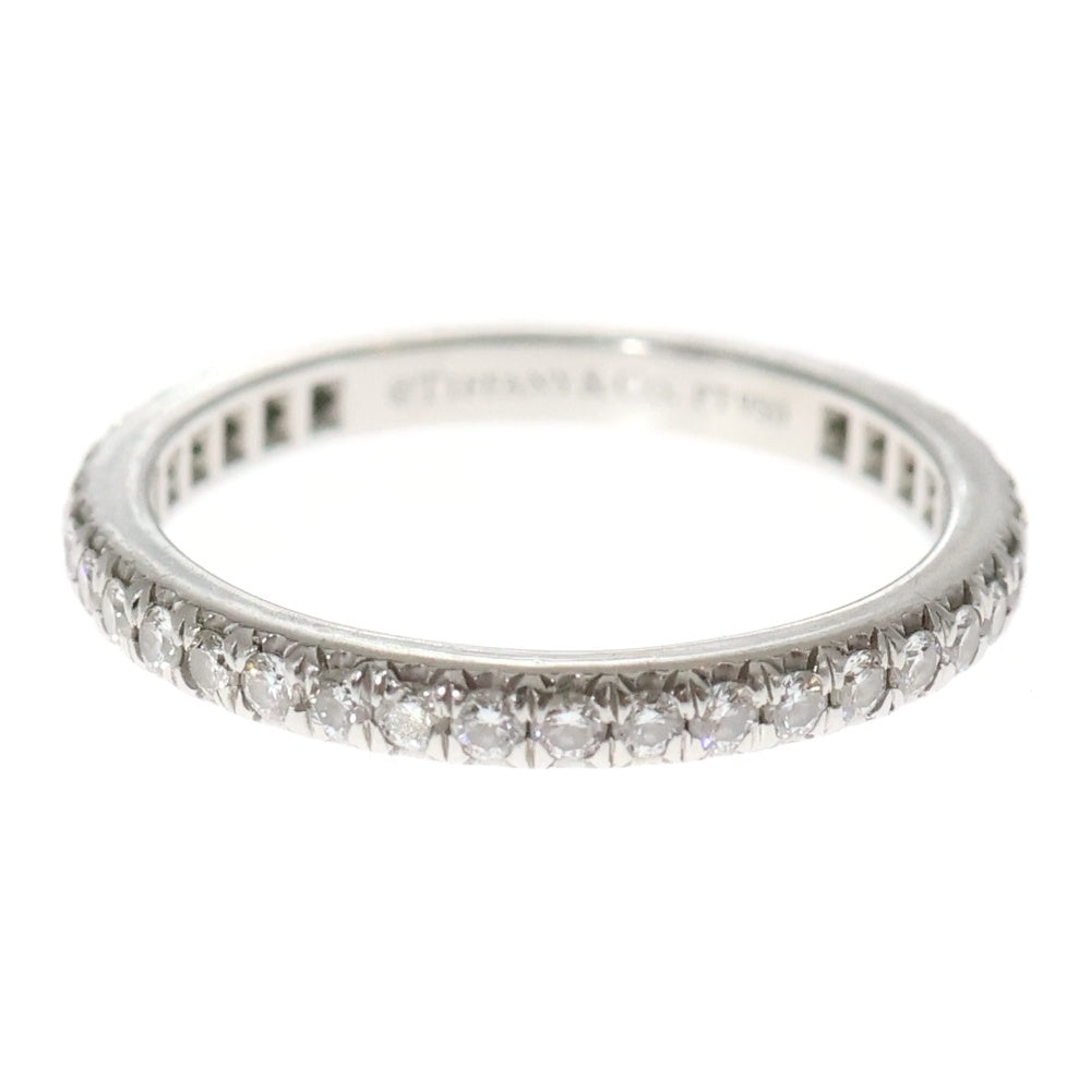 TIFFANY&Co(ティファニー) フルエタニティ ソレスト リング ダイヤモンド Pt950 プラチナ 指輪