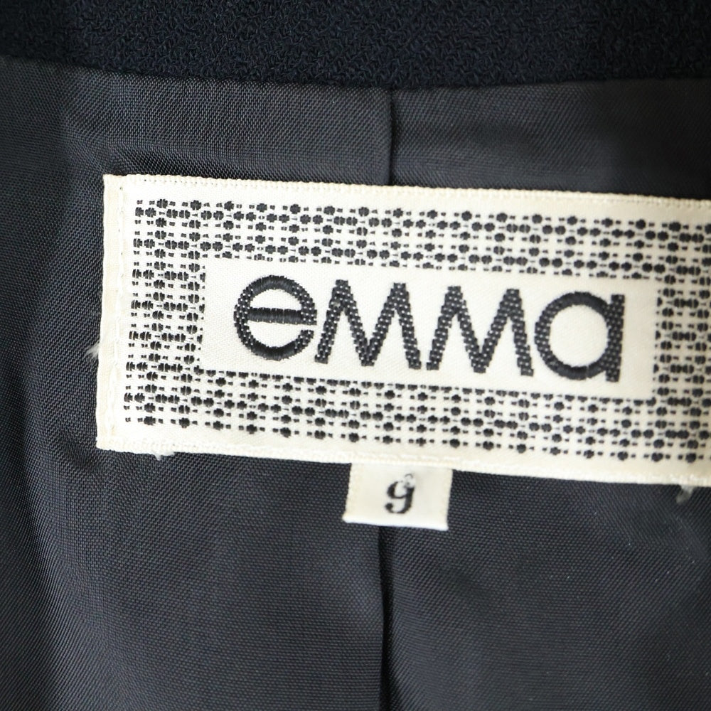 eMMa(エマ) ダブルテーラードジャケット ブラック